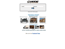 Tablet Screenshot of nrde.com